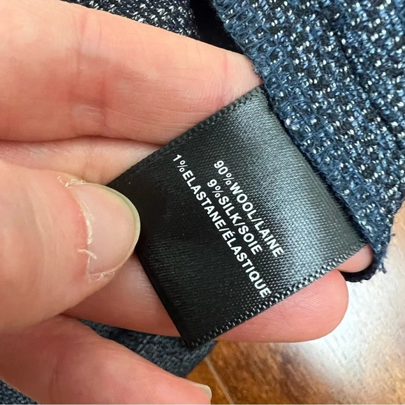 LAFAYETTE 148 'barrow' Pants In Armada Multi size 10 Petite - Picture 7 of 7